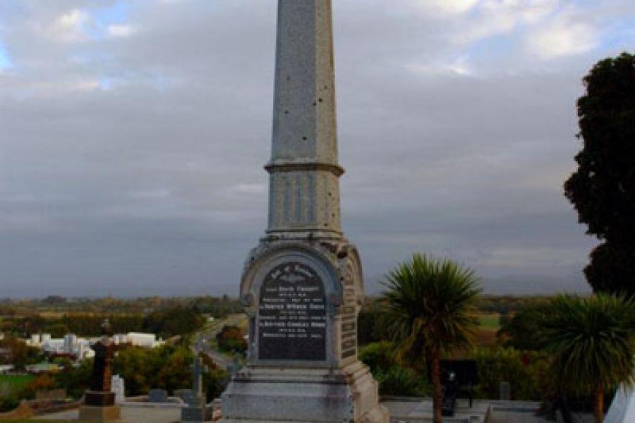 Detail from memorial