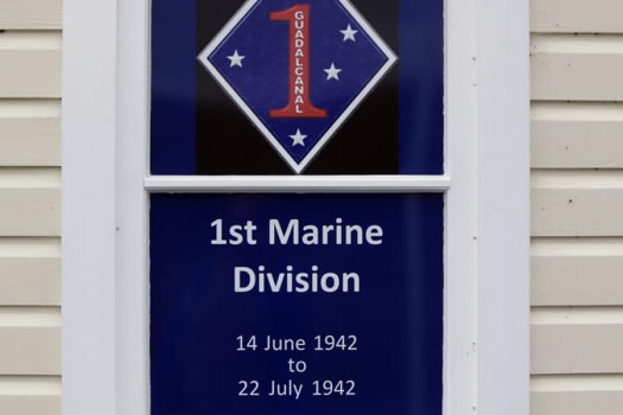 Detail from memorial