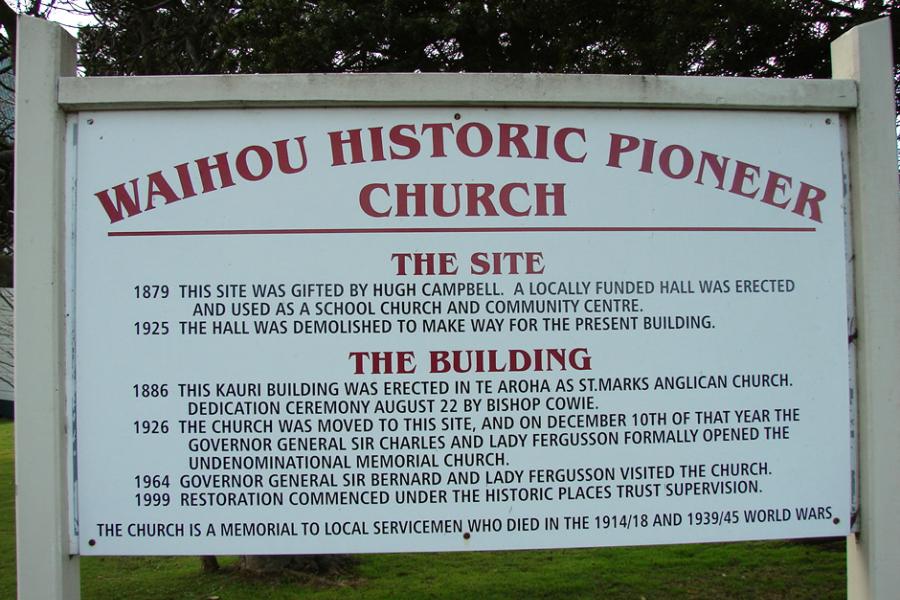 Waihou church