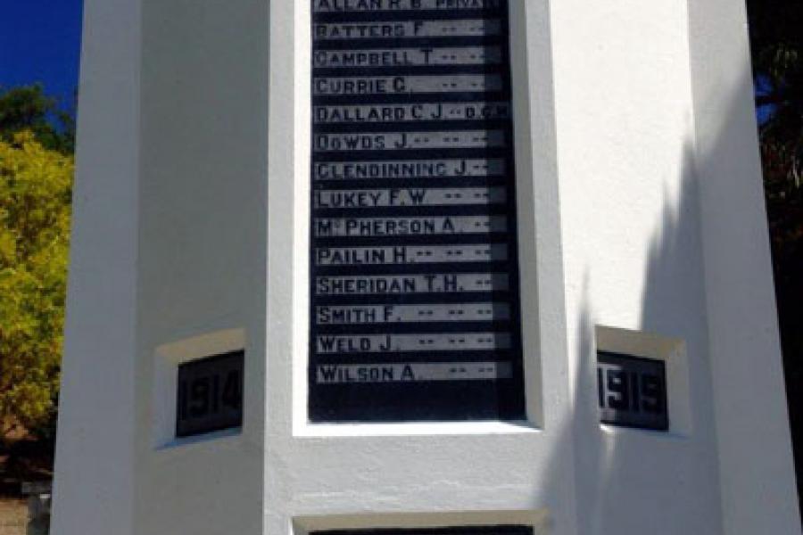 Waikari memorial