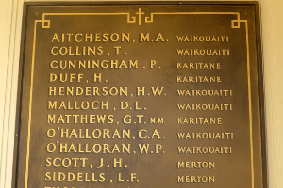 Waikouaiti War Memorial Community Centre