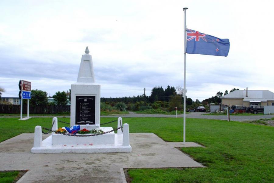 Detail from memorial