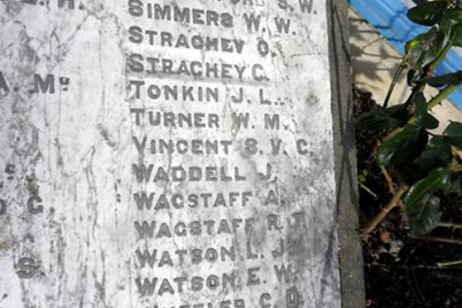 Waimataitai School  memorial