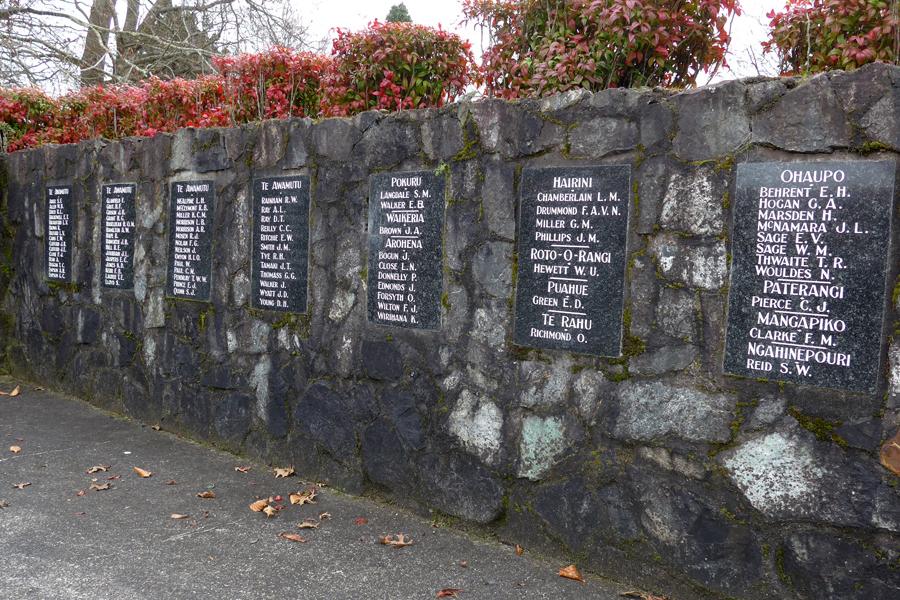 Waipa district memorial