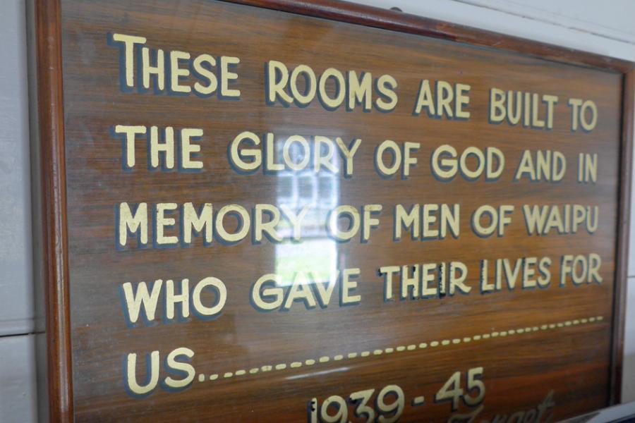 Memorial plaque