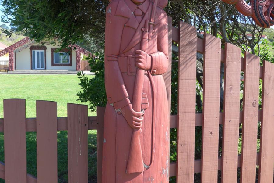 Wairuru Marae memorial gates