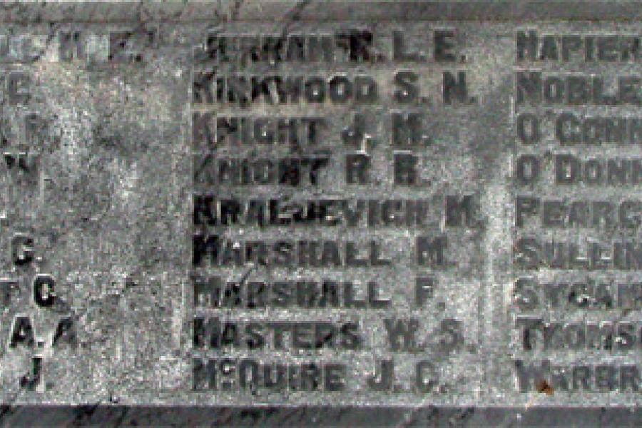Memorial Plaque