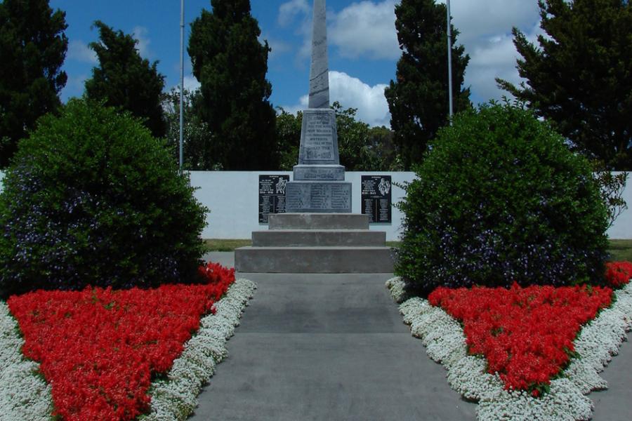 Memorial after 2014 restoration