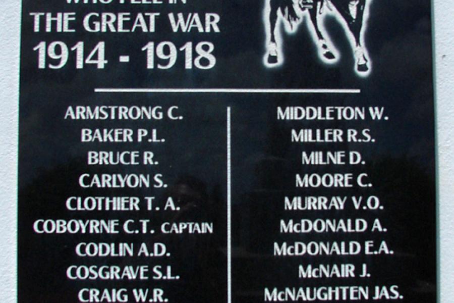 Dedication details