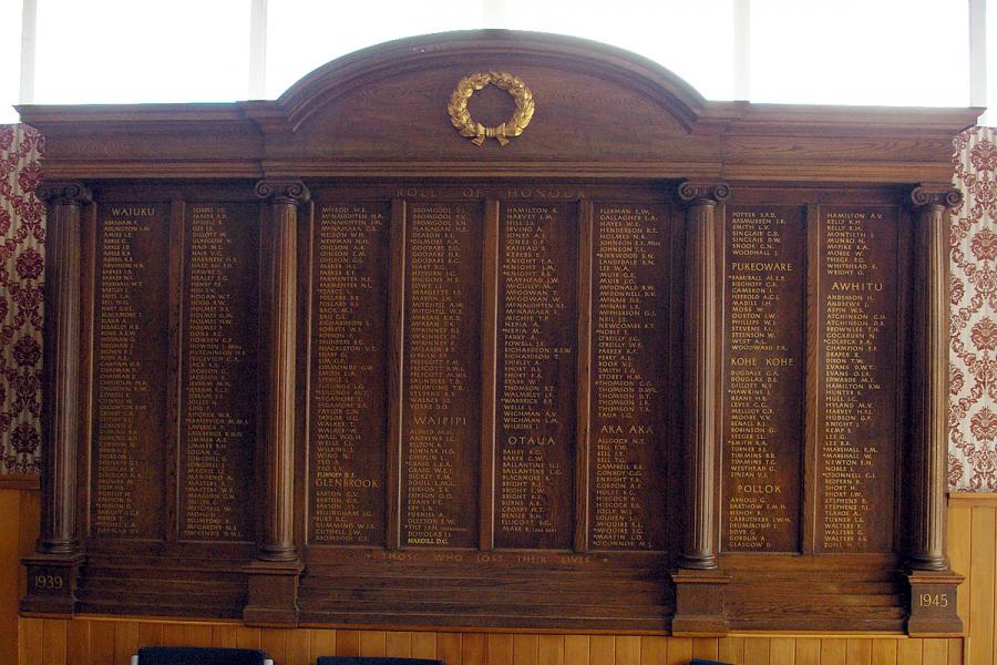 Detail of memorial