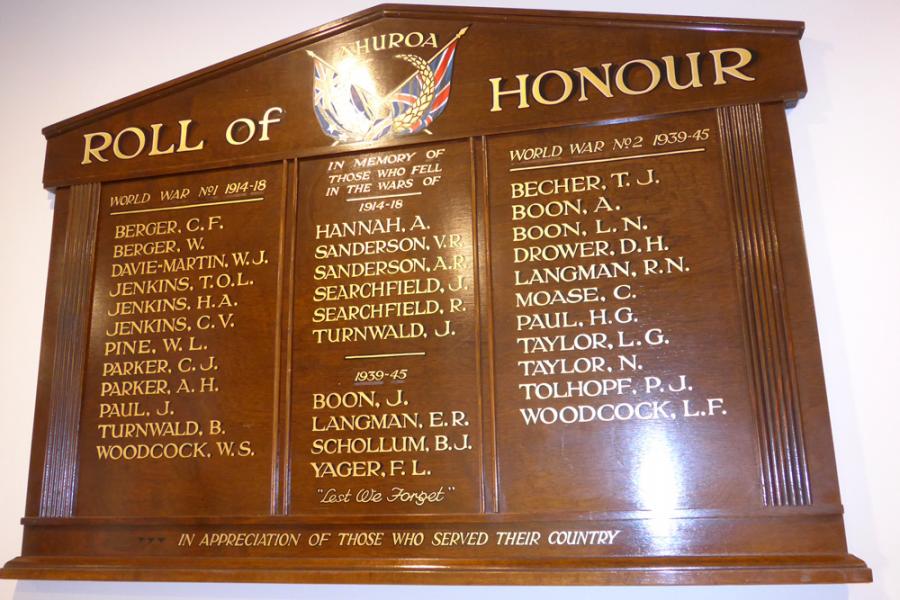Kerikeri church memorial