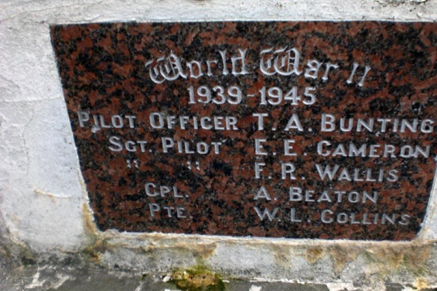Wendonside war memorial