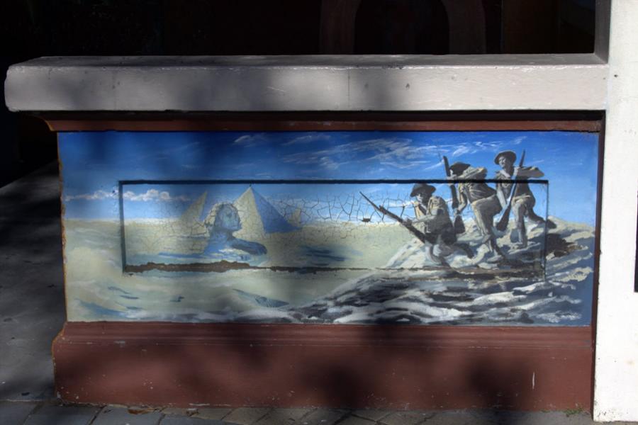 Detail of memorial