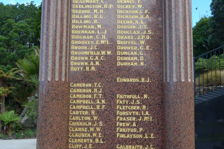 Roll of Honour