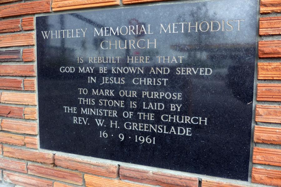 Whiteley Memorial Methodist Church memorials