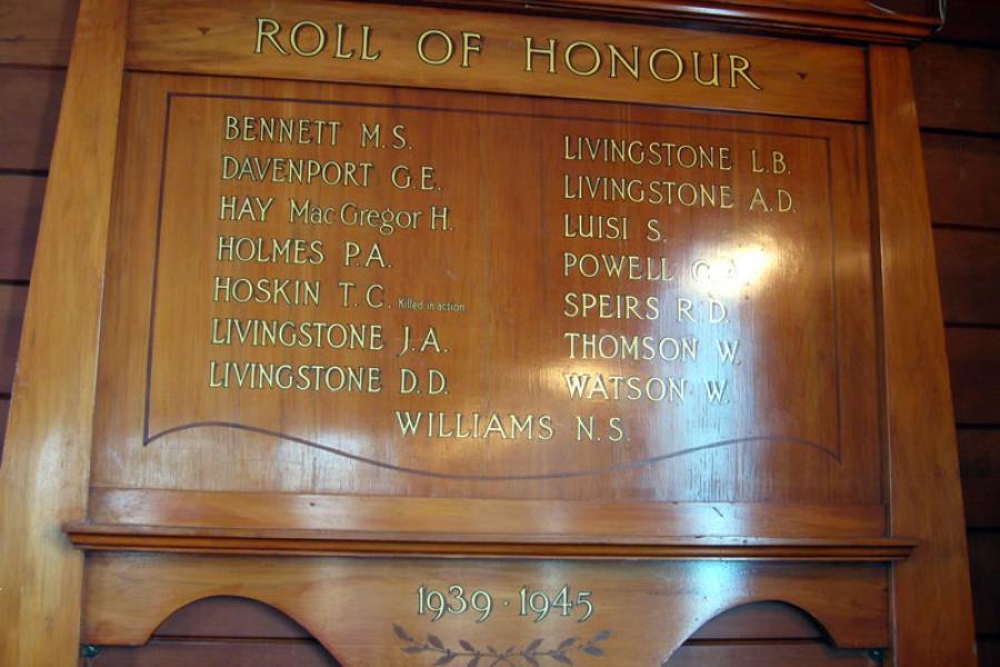 Wiri memorial