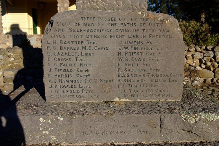 Woodbury memorial