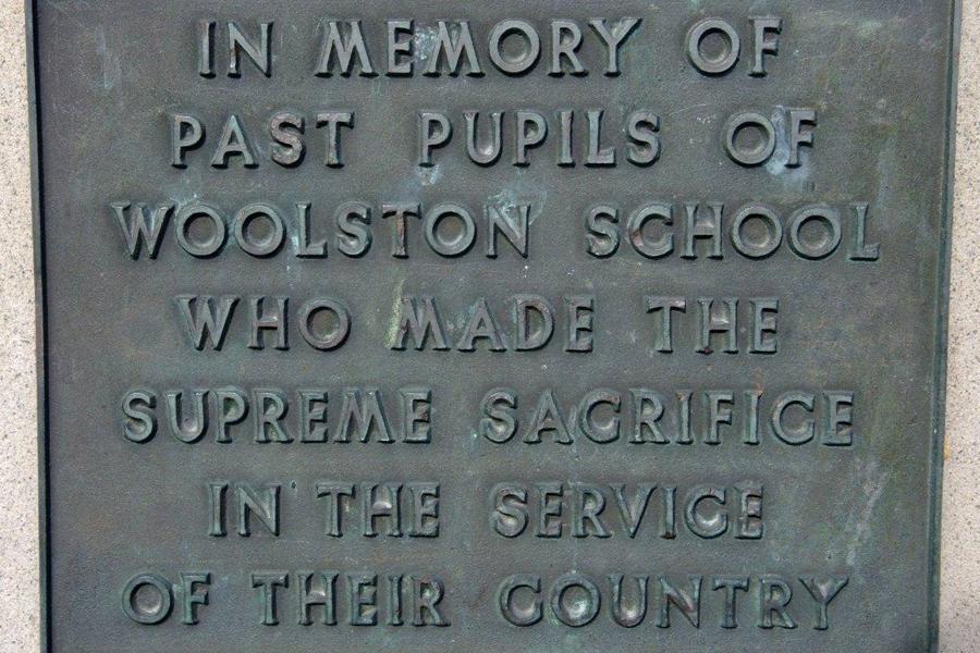 Detail from memorial
