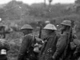 New Zealand troops move up toward Gravenstafel Spur, 13 October 1917