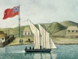 Painting of the missionary establishment at Kerikeri