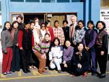 Volunteers outside the first Shakti centre in New Zealand.