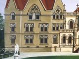 Old Parliament buildings and General Assembly Library, 1906