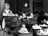 Children at Wellington Railway Station crèche, 1937