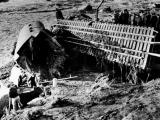 Train wreckage at Tangiwai