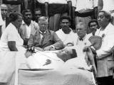 Tupua Tamasese Lealofi III lying in state, 1929
