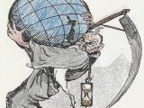 ‘Old Father Time’ cartoon drawn by Kenneth Alexander in 1927