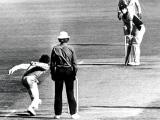 Trevor Chappell bowls underarm to Brian McKechnie