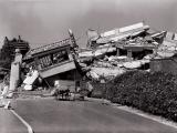 Ruins of the Napier nurses’ home following the earthquake