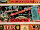 Gear Meat Preserving Freezing Company labels