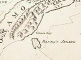 Part of James Cook’s map of the South Island