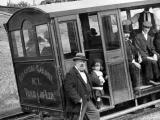 Launch of Kelburn cable car, 1902
