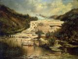 Lake Taupo painting