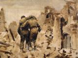 New Zealand soldier at Trieste, 1945
