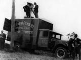 Coubray brothers at work, December 1929