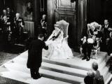 Queen Elizabeth II speaking in Parliament, 1954