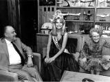 Lorraine Downes with PM Robert Muldoon and his wife Thea