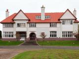 Large house with red tiled roof