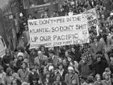 Protest against French nuclear testing, Wellington, 1972