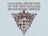 Programme cover titled: National Orchestra of the New Zealand Broadcasting Service