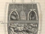 Sketch of bee storage chamber, c. 1840s