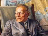 Painting of George von Zedlitz by Christopher Perkins, 1933