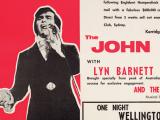 John Rowles concert poster, 1970
