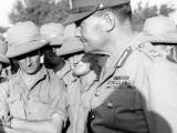 General Freyberg with New Zealand soldiers