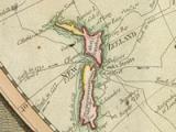 Map showing Cook's voyages