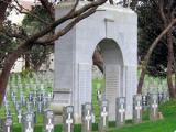 First World War cemeteries map: New Zealand