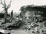 German pillbox on the Passchendaele battlefield